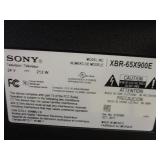 65" SONY FLAT SCREEN TV