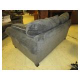 LOVESEAT WITH THROW PILLOWS