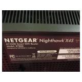 NETGEAR NIGHTHAWK ROUTER AND ETHERNET SWITCH