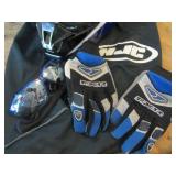 HJC Helmet, Sunglasses, Gloves