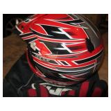 HJC Helmet, Sunglasses, Gloves