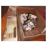 Curtain Rods, Cabinet Hooks