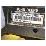 John Deere SST16 Lawn Tractor