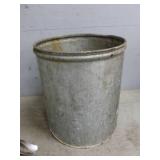 Vintage Galvanized Steel Pail