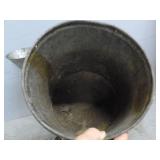 Vintage Galvanized Steel Pail