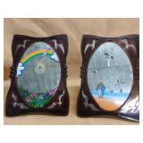 Vintage Music Box Mirrors