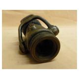 Antique Brass Fire Hose Nozzle