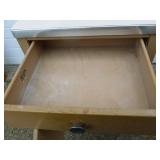 Vintage Hospital End Table