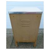 Vintage Hospital End Table