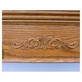 Oak Fireplace Mantle