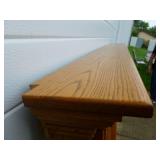 Oak Fireplace Mantle