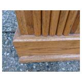 Oak Fireplace Mantle