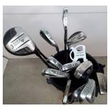 Right Handed Mens Golf Clubs with Bag