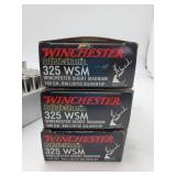 .325 Winchester Supreme Short Mag Bullets