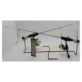 2 new Ice Fishing Rods & Holders