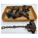 (6) 1-1/2" Foothold Traps