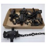 (6) 1-1/2" Offset Foothold Traps