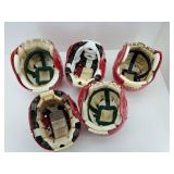 Lot of (5) ND Science School Helmets