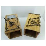 (2) Conibear Traps & Boxes