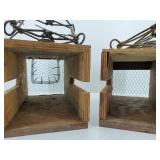 (2) Conibear Traps & Boxes