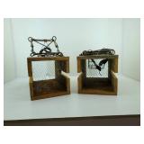 (2) Conibear Traps & Boxes
