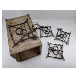 (4) Conibear Traps & 1 Box