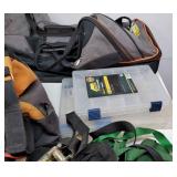 Wheeled Bag, Small Storage Boxes, Misc Tarp Straps