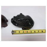 Paul McCarl Carved Stone & Hand Carved Wooden Bear