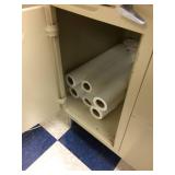 MSRP $1200 Super Nice FAMILY PRACTICE OB/GYN MEDICAL VETERINARIAN TREATMENT EXAMINATION TABLE WITH STEP UP STOOLS, TUCKAWAY STIRRUPS, STORAGE DRAWERS & 1 DOOR CABINET ALSO INCLUDES EXTRA PAPER ROL