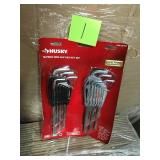 Husky SAE / Metric Non-Slip Hex Key Set (18-Piece) in good condition
