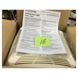 NuTone 70 CFM Ceiling Bathroom Exhaust Fan with Light, White Grille and Light in good condition