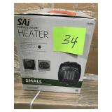 1,500-Watt Convection Electric Portable Heater and Fan USED in good condition