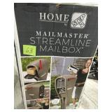 Step2 Mail Master Streamline Mocha OverPost Mounted Plastic Mailbox in good condition