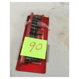 Husky 1/4 and 3/8 in. Drive Torx Bit Socket Set (11-Piece) in good condition