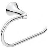 MOEN Darcy Single Post Toilet Paper Holder with Press and Mark in Chrome in good condition