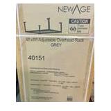 NewAge Products VersaRac 42 in. H x 48 in. W x 96 in. D Adjustable Height Garage Ceiling Mounted Storage Unit in Gray LOT OF 2 not used
