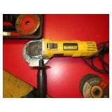 SEARS SCROLLER SAW & DEWALT 4 1/2" GRINDER