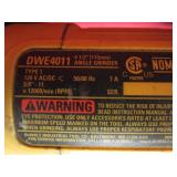 SEARS SCROLLER SAW & DEWALT 4 1/2" GRINDER