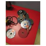 SEARS SCROLLER SAW & DEWALT 4 1/2" GRINDER