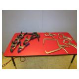 VISE GRIPS AND SPRING CLAMPS