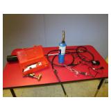 MAGNA TORCH NOZZLE, WELLER SOLDERING GUNS, AND HAND TORCH