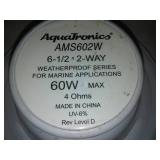 Two new outdoor speakers, aquatronics.