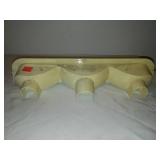 Polaris snowmobile taillight housing and lens - new.