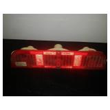 Polaris snowmobile taillight housing and lens - new.