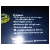 New waterproof trailer LED taillights by optronics.