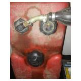 OMC 3 gallon gas tank and Quicksilver gear lube pump.