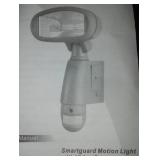 Smart guard video camera and motion light.