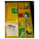 20 bin portable storage case with fuses