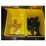 20 bin portable storage case with fuses