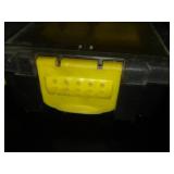 Portable storage case with electrical contents.